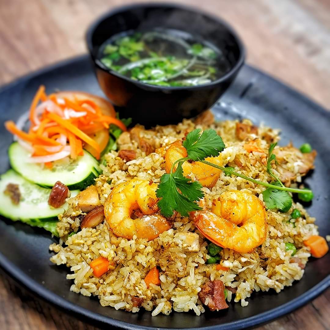 Order 30. Combination Fried Rice food online from Pho And More store, Friendswood on bringmethat.com