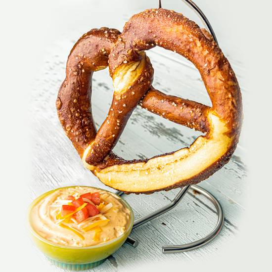Order Bavarian Pretzel and Beer Cheese Dip food online from Hurricane Sports Grill store, Wichita on bringmethat.com