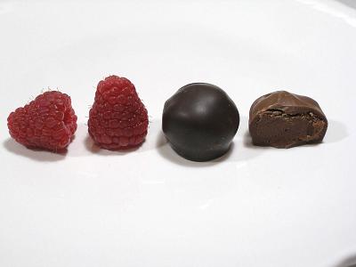 Order Red Raspberry Truffle food online from Anderson Candy Shop store, Barrington on bringmethat.com