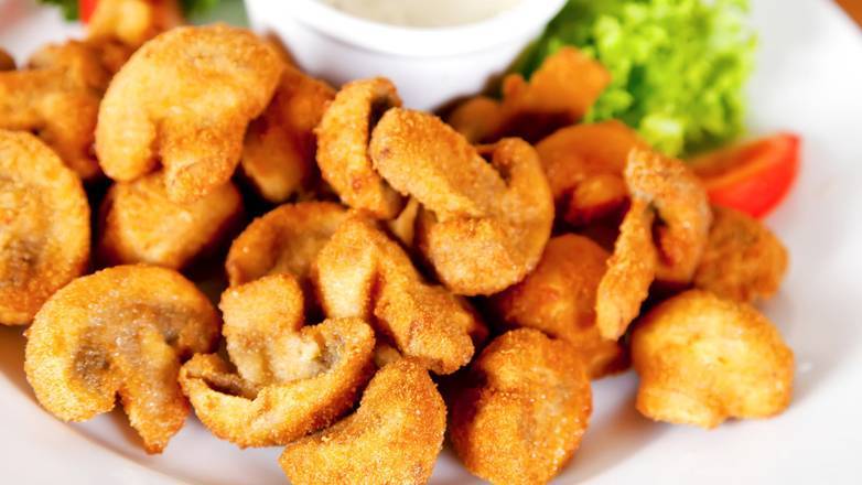 Order Fried Mushrooms food online from On Demand Pizza store, Latham on bringmethat.com