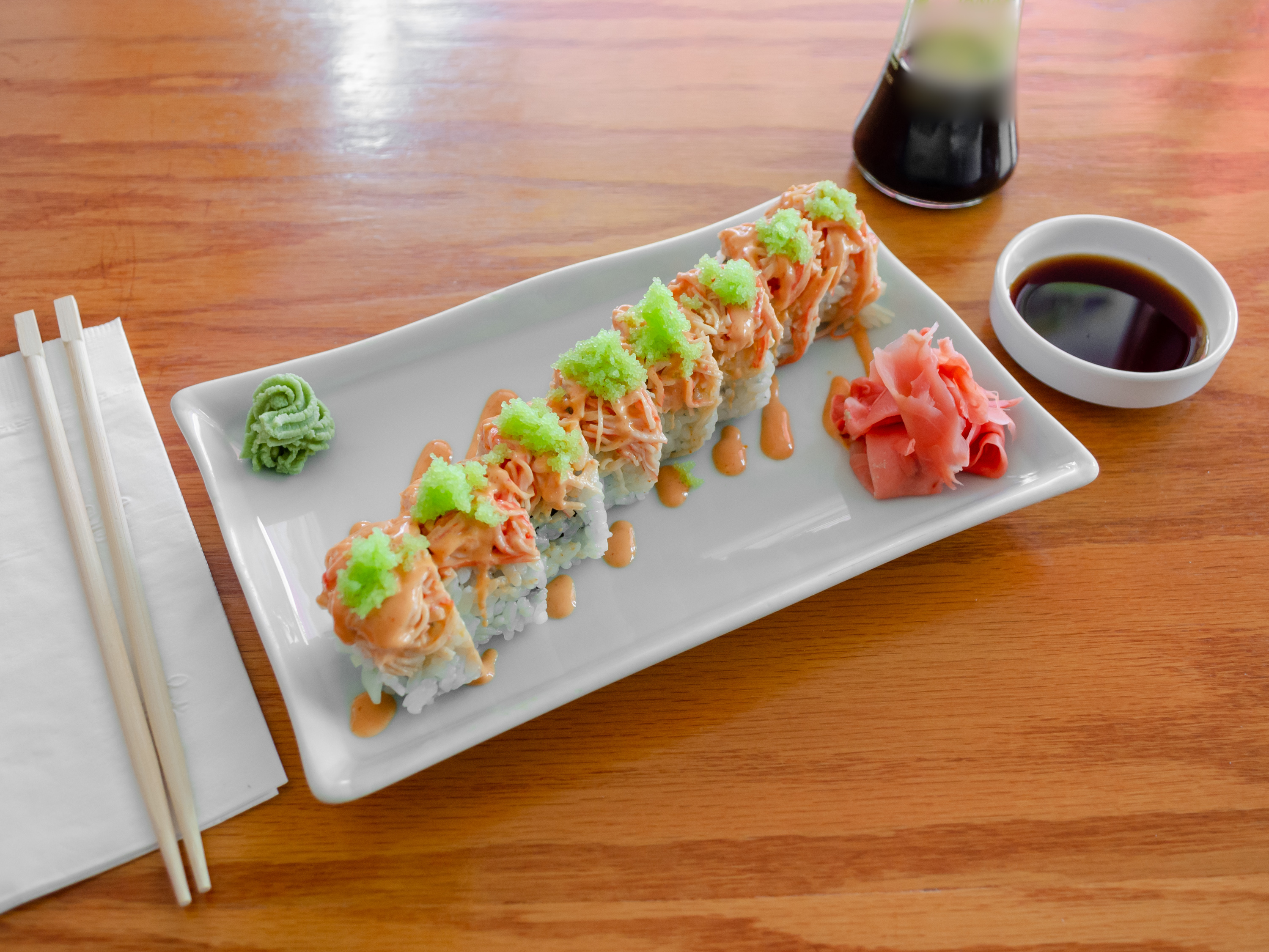 Order 36. Triple Crown Roll food online from Osaka Sushi store, Little Falls on bringmethat.com