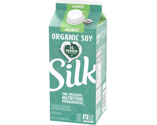 Order Silk Org.Unsweetened Soymilk food online from Fair Mart store, Philadelphia on bringmethat.com