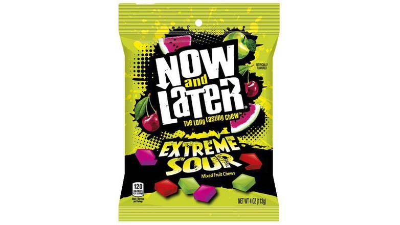 Order Now & Later Extreme Sour Taffy Fruit Chews Candy food online from Shell Rock Spring store, Bel Air on bringmethat.com