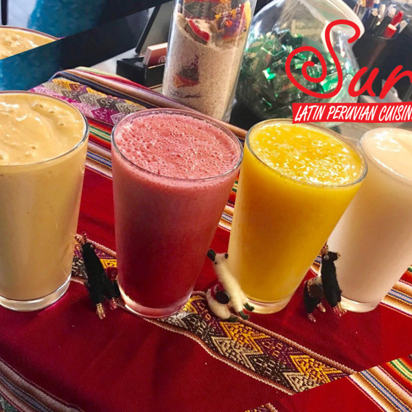 Order Fruit Smoothie food online from Sur Latin Peruvian Cuisine store, Houston on bringmethat.com