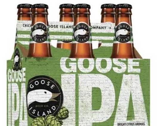 Order Goose Island IPA, 6pk-12oz bottle beer (5.9% ABV) food online from Cold Spring Liquor store, Liberty Hill on bringmethat.com