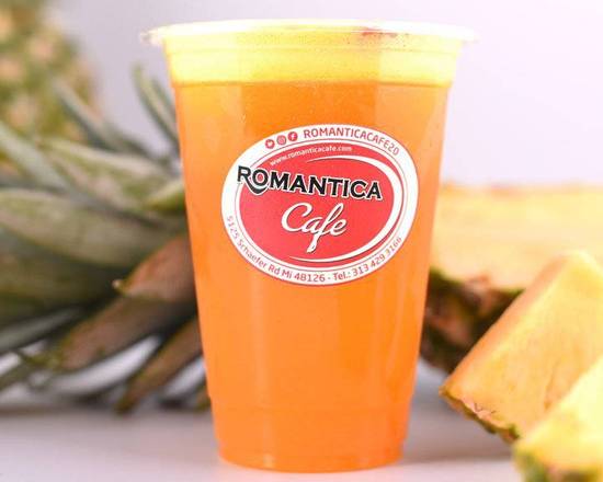 Order Pineapple Juice food online from Romantica Cafe store, Dearborn on bringmethat.com
