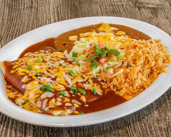 Order 2 Cheese Enchiladas* food online from Caramba store, Glendale on bringmethat.com