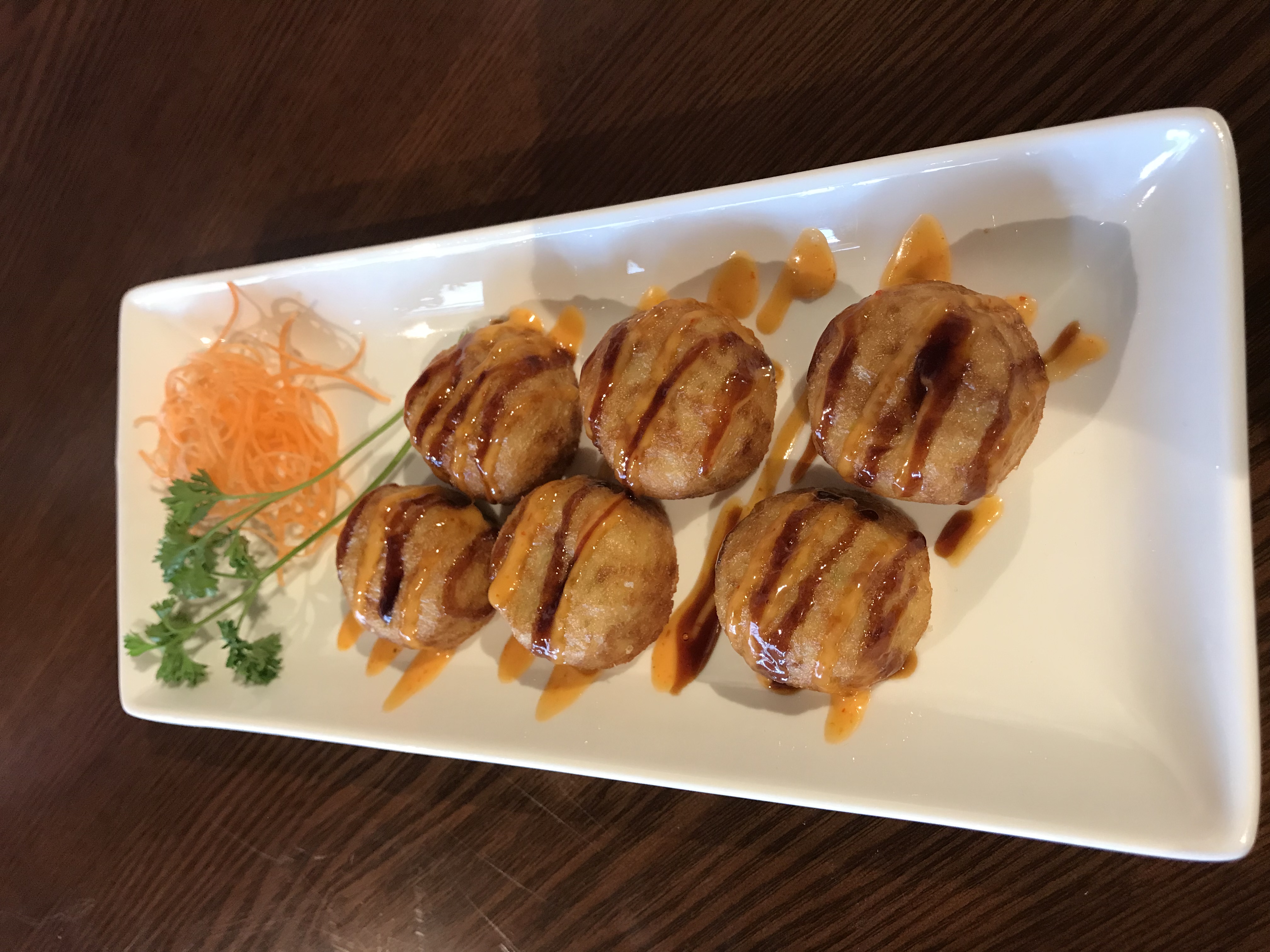 Order 5 Pieces Takoyaki food online from Kasumi Sushi store, Philadelphia on bringmethat.com