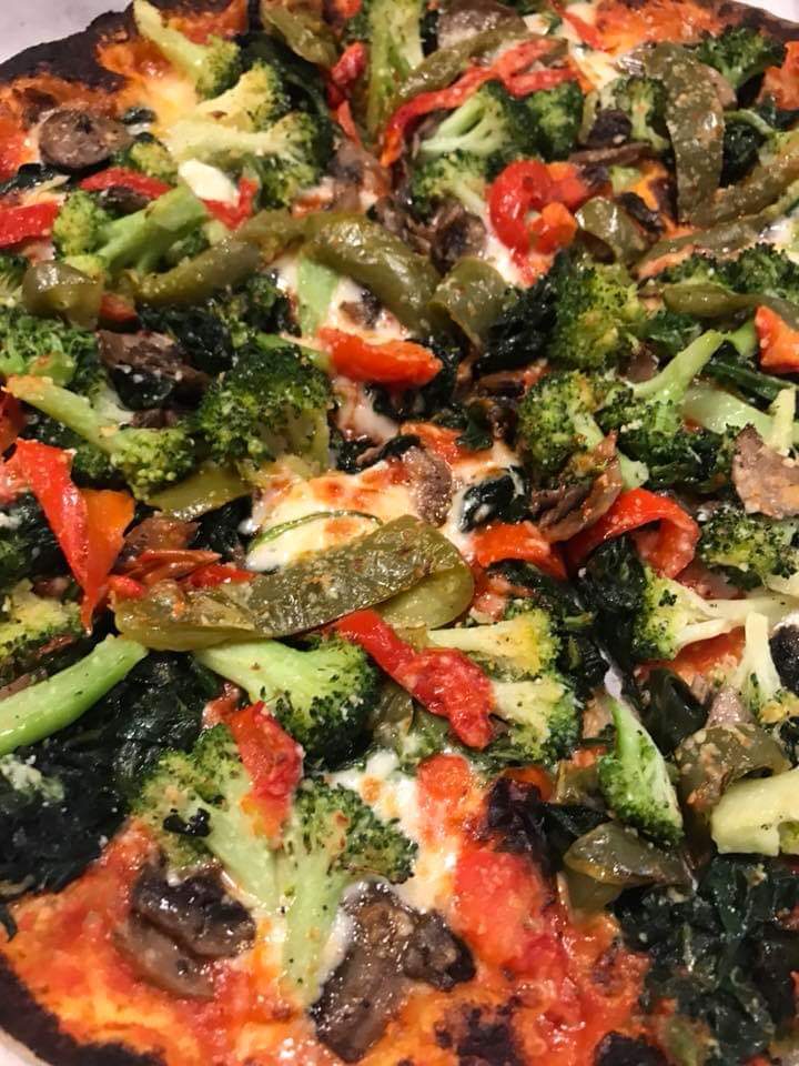 Order Vegetale Pizza food online from La Villa store, Brooklyn on bringmethat.com