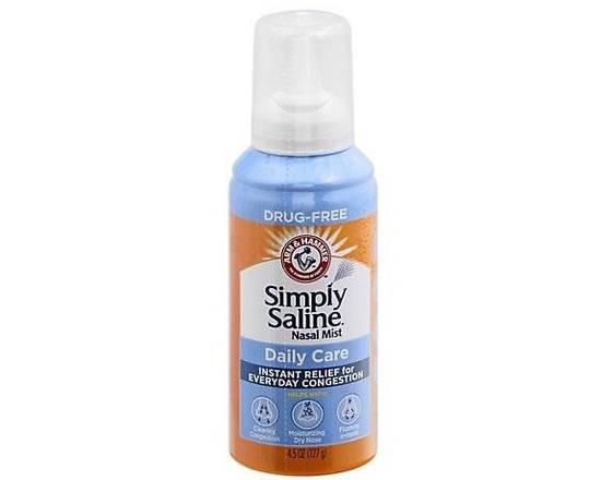 Order Simply Saline Nasal Mist - Daily Care - 1.6 Oz food online from East Cooper Family Pharmacy store, Mt Pleasant on bringmethat.com