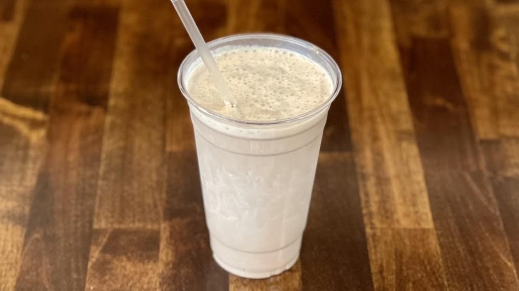 Order P2. Banana Madness Shake food online from Empire Bagel store, Cross River on bringmethat.com