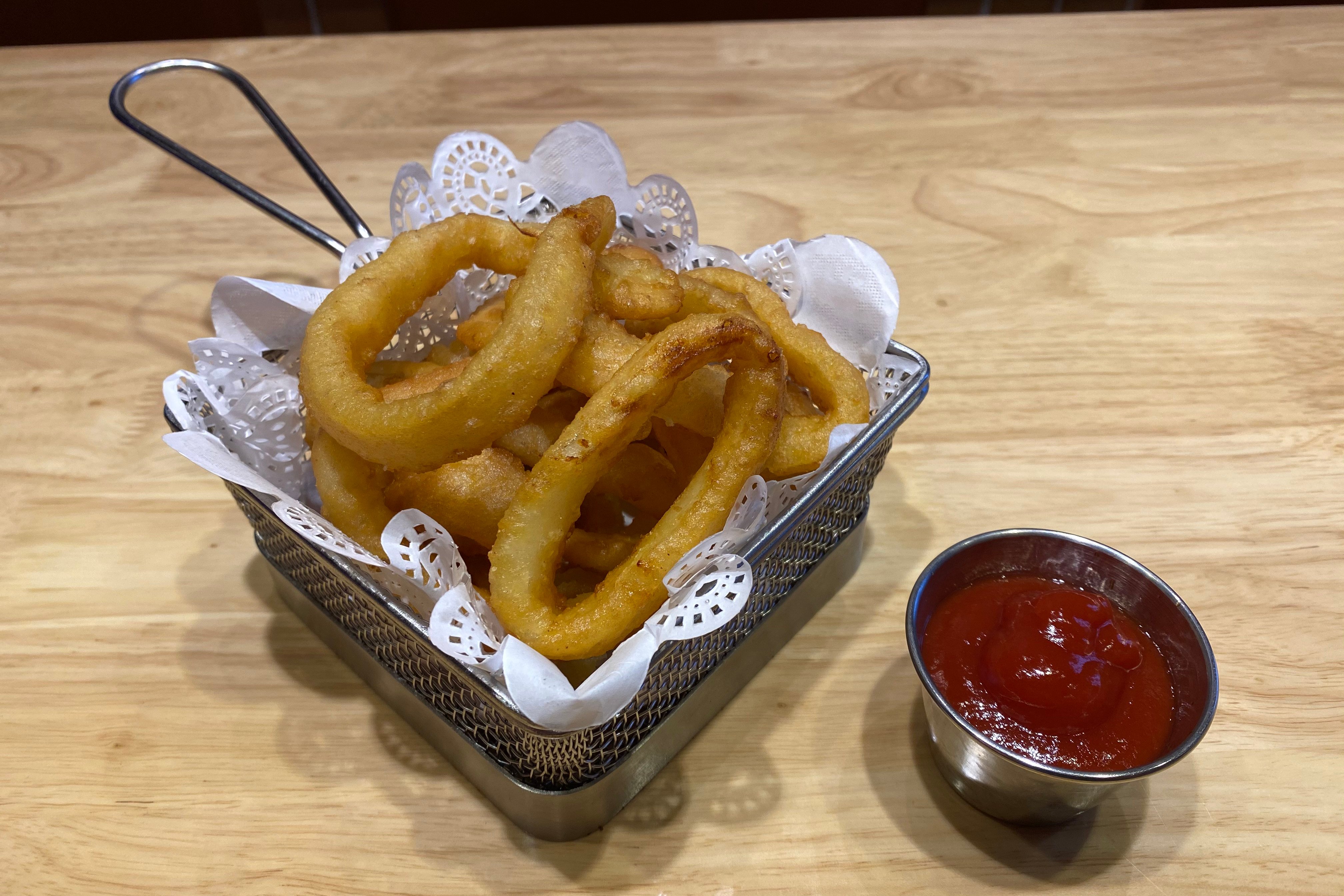 Order Onion Rings food online from Crazy Seafood store, West Springfield on bringmethat.com
