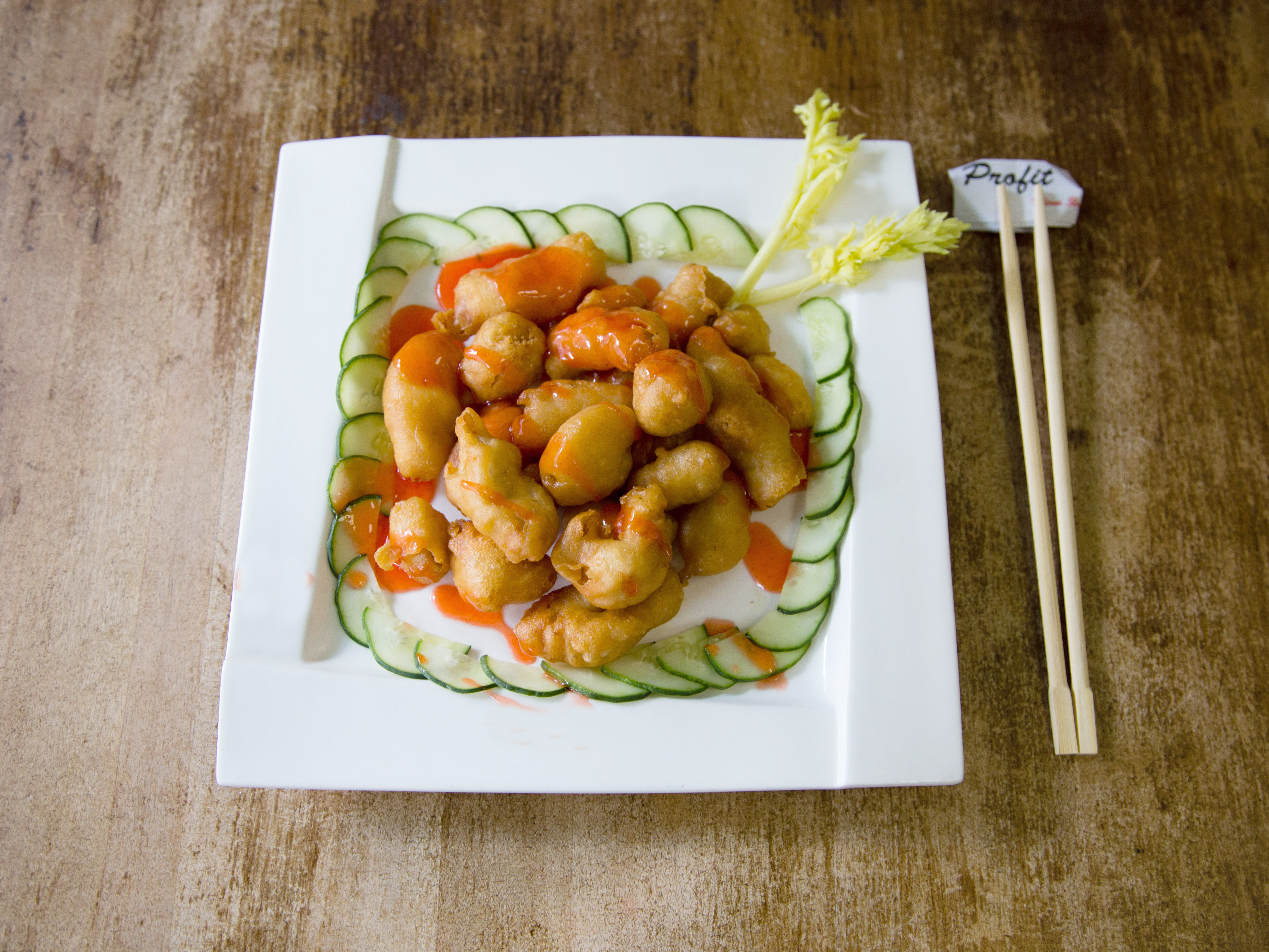 Order 42. Sweet and Sour Chicken food online from Profit Chinese Restaurant Ii store, New York on bringmethat.com