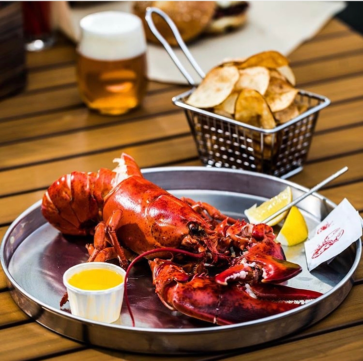 Order WHOLE CRACKED LOBSTER 1 1/4lb food online from Match Burger Lobster store, Westport on bringmethat.com