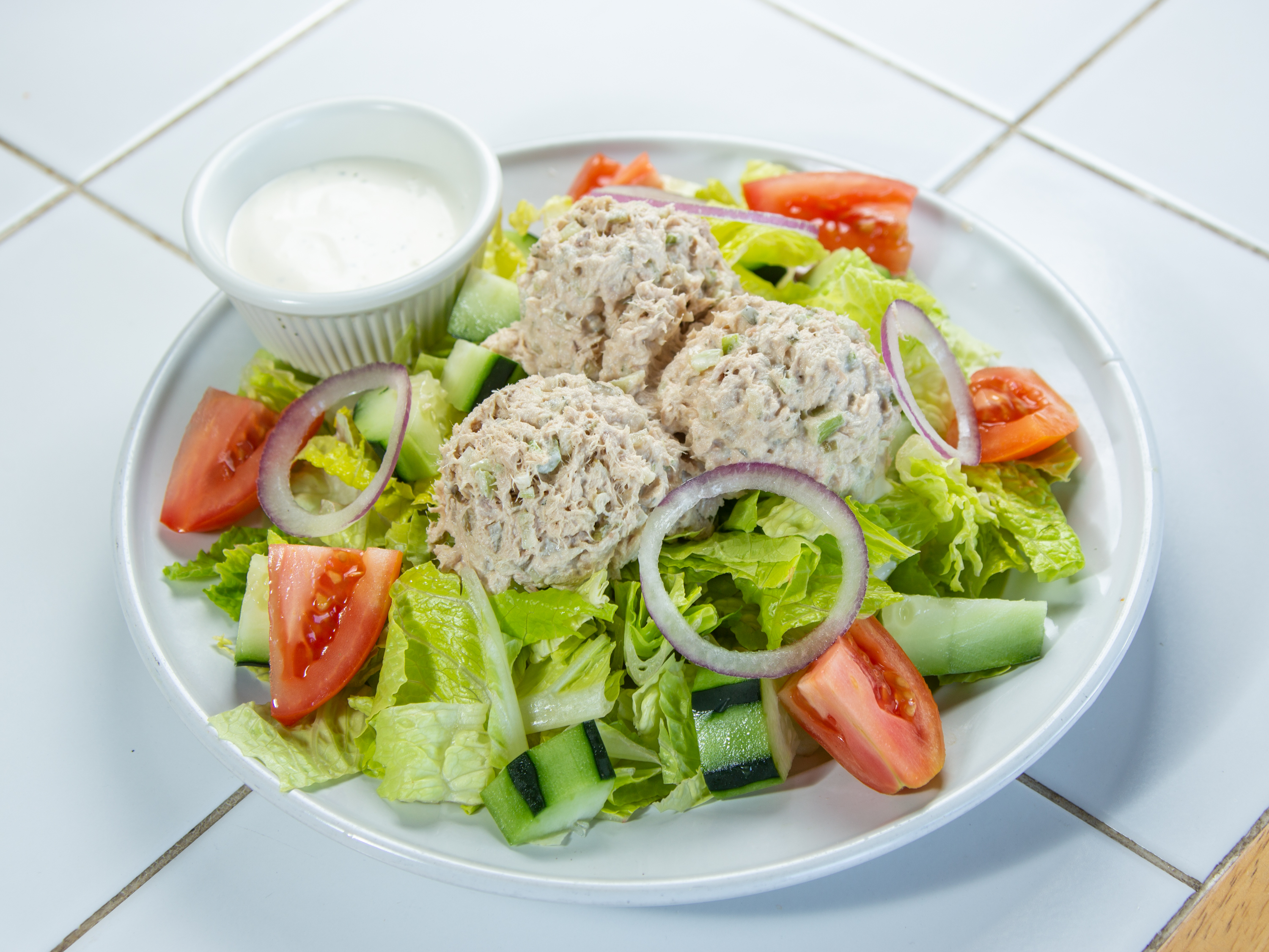 Order Albacore Tuna Salad Lunch food online from La Cocina De Petra store, Santa Maria on bringmethat.com