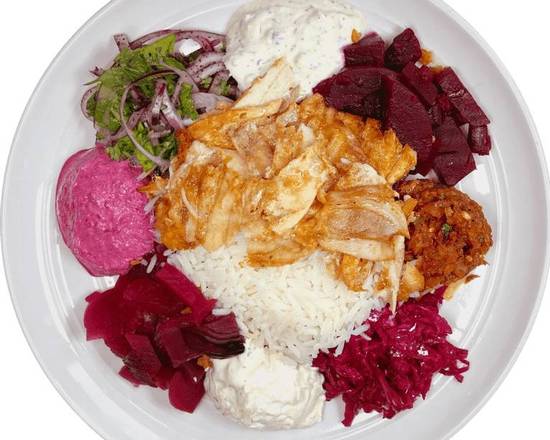 Order Chef's Choice Chicken Bowl food online from Akivva Grill store, Arlington on bringmethat.com