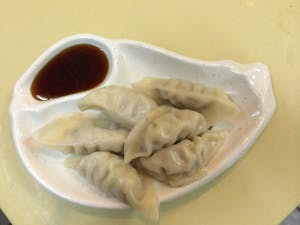 Order 4. Dumpling (8) food online from Asian Pot Express store, Lewisville on bringmethat.com