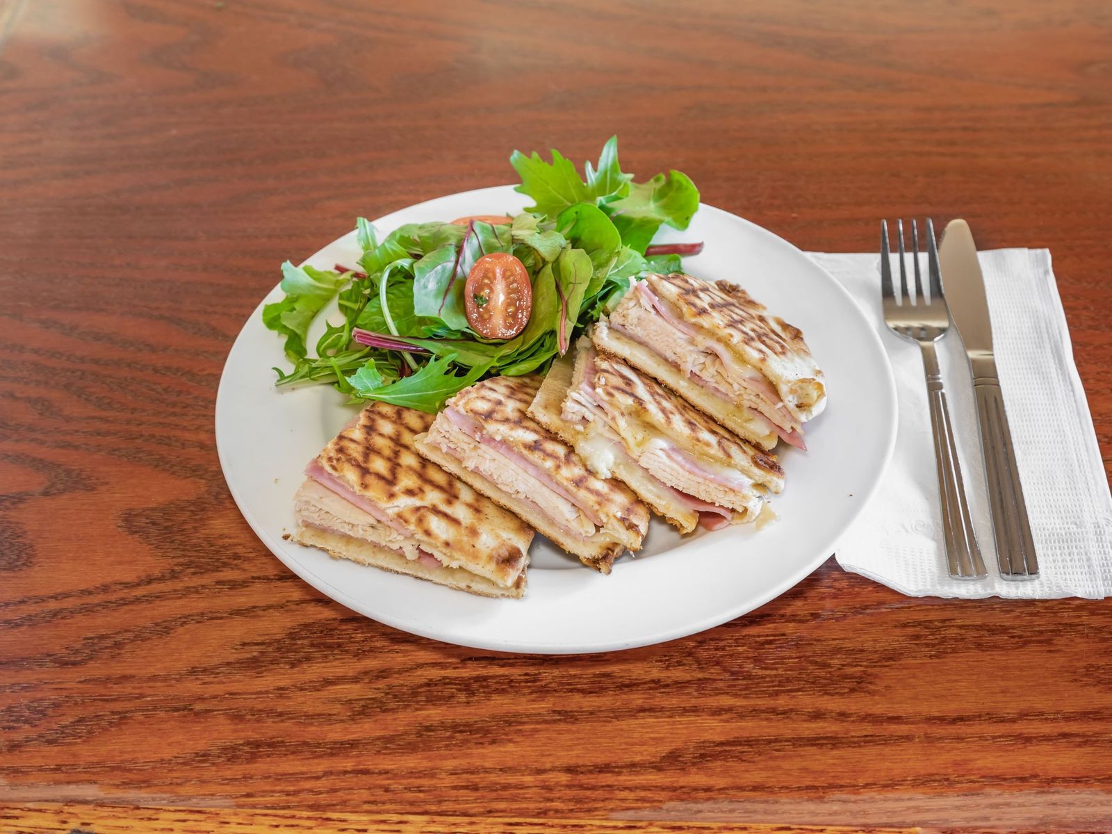 Order Monte Cristo Panini food online from Bus stop cafe store, New York on bringmethat.com