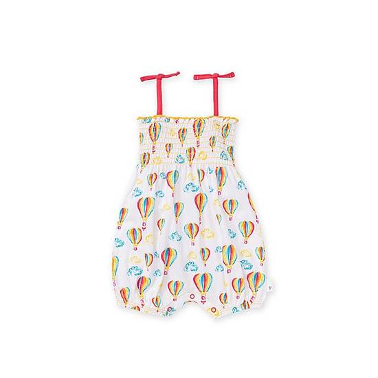 Order Burt's Bees Baby® Newborn Fly Away With Me Smocked Bubble Romper in Cloud food online from Bed Bath & Beyond store, Lancaster on bringmethat.com