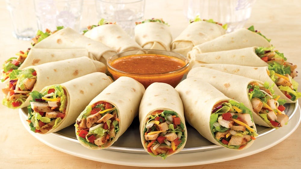 Order Grilled Chicken Ranch Wrap - Wrap food online from Casa Italia Pizza & Pasta store, Lincoln University on bringmethat.com
