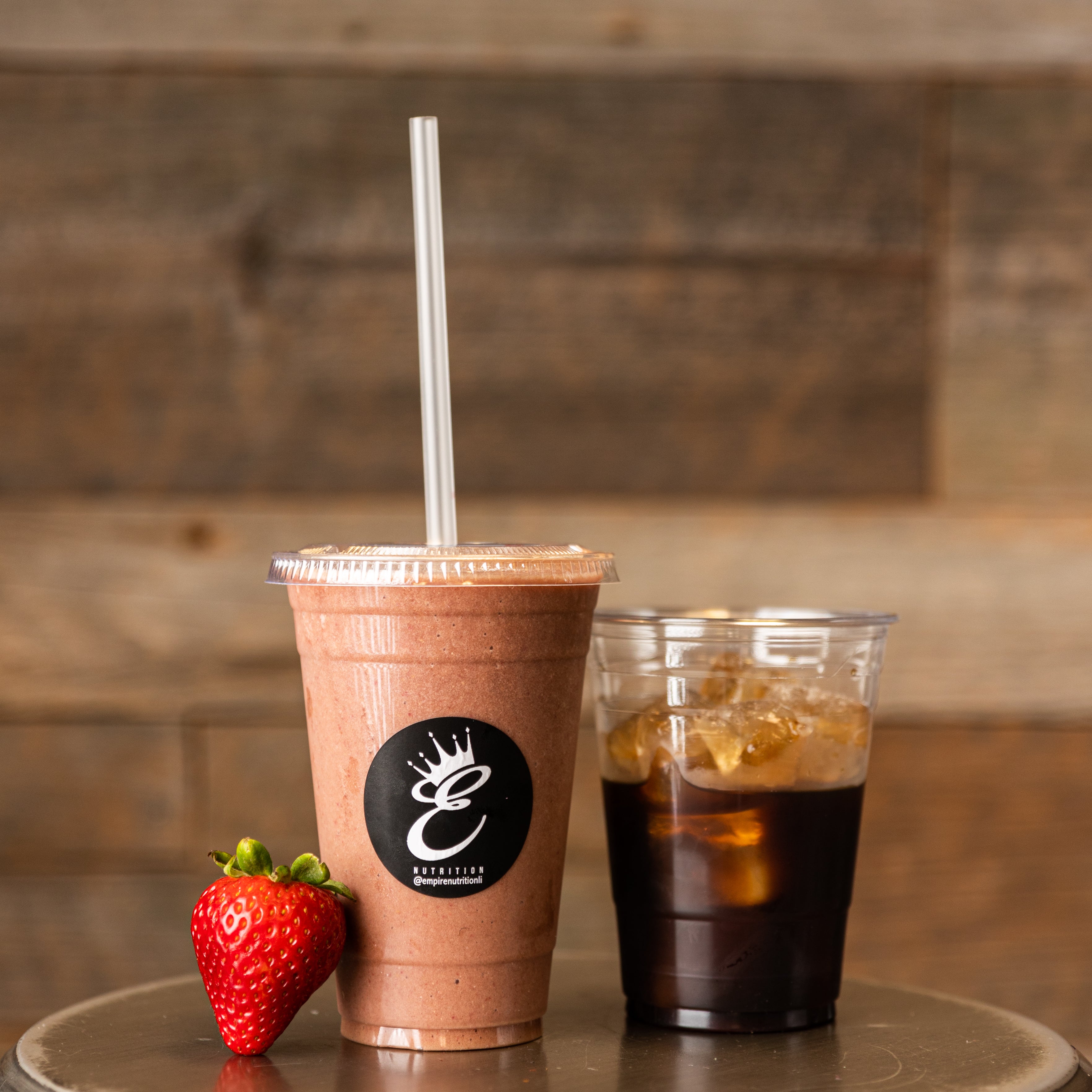 Order Strawberry Mocha Smoothie food online from Empire Nutrition store, Montclair on bringmethat.com