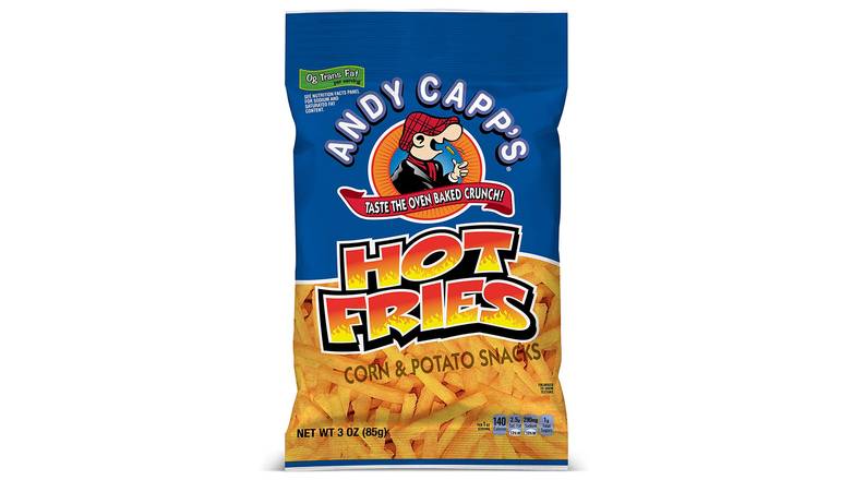 Order Capp's Hot Fries Corn & Potato Snacks food online from Route 7 Food Mart store, Norwalk on bringmethat.com