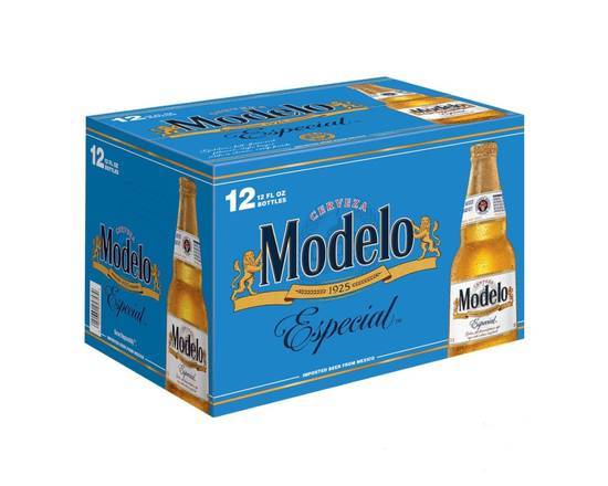 Order Modelo Especial 12 bottles | 4%abv food online from Pink Dot store, Lemon Grove on bringmethat.com