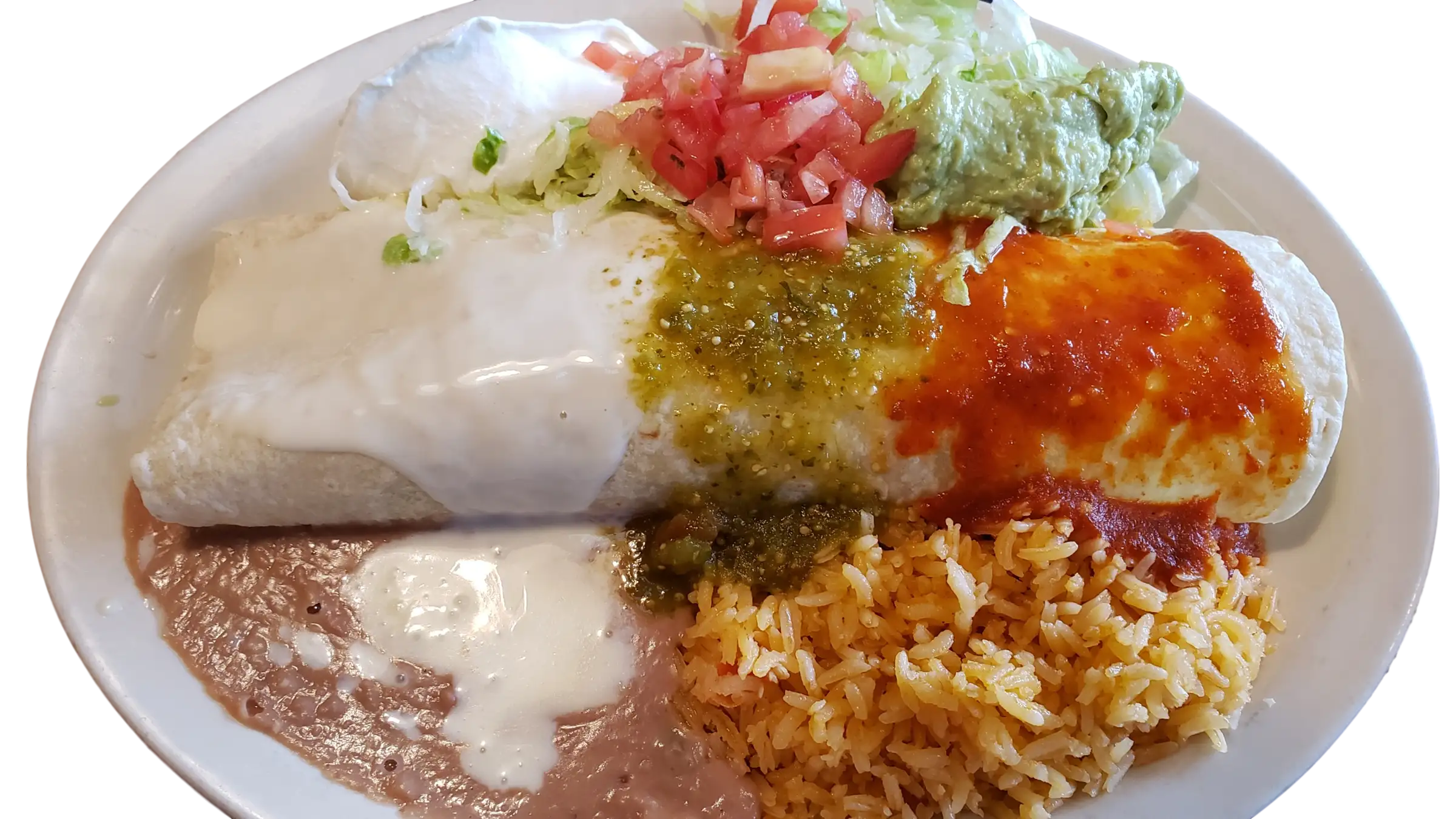 Order Burrito Azteca food online from El Jalapenos store, Barberton on bringmethat.com