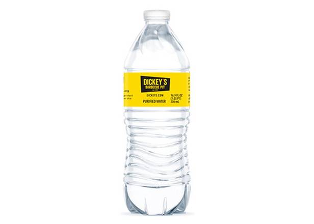 Order Dickey's Bottled Water 16.9 fl oz food online from Dickey Barbecue Pit store, Campbell on bringmethat.com
