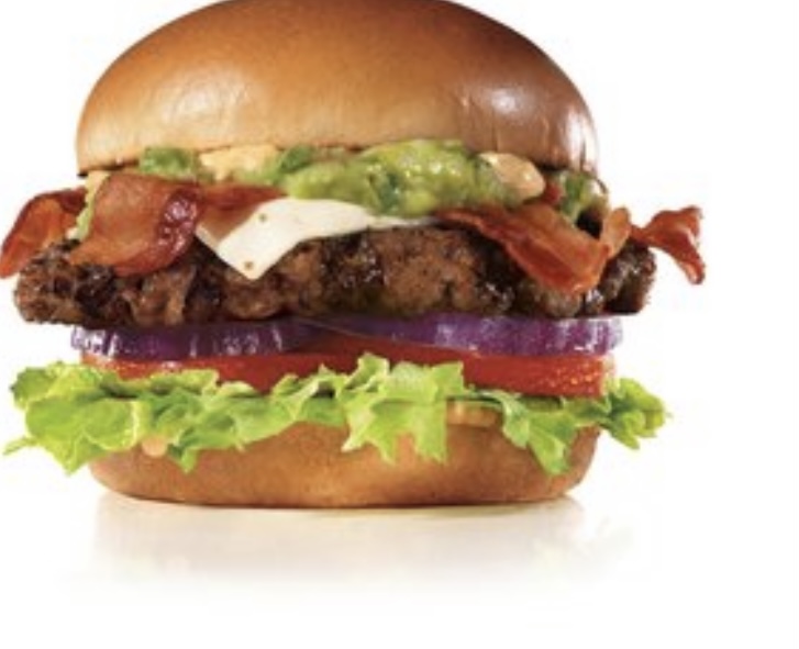 Order Guacamole Bacon Cheese Burger food online from Wing It! Bar And Grill store, El Paso on bringmethat.com
