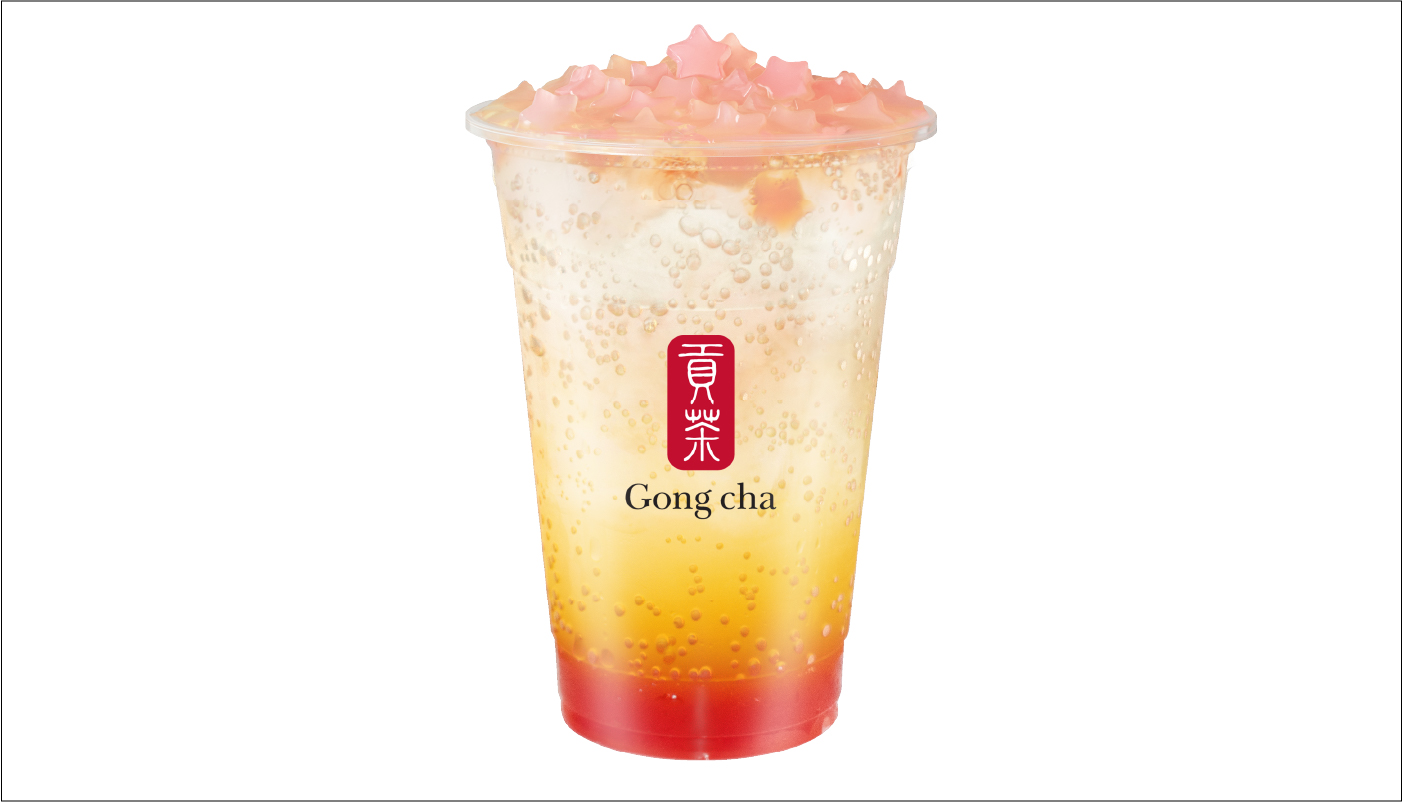 Order Star Jelly Grapefruit Sparkling food online from Gong Cha store, San Jose on bringmethat.com