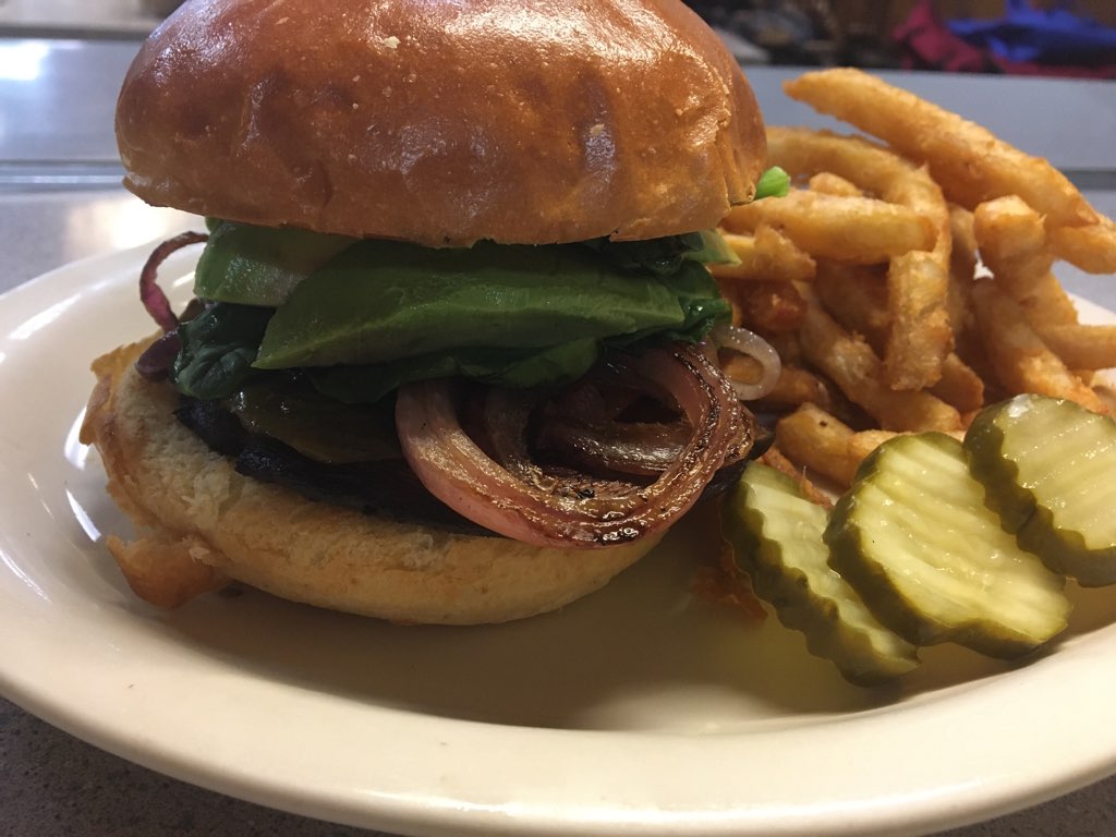 Order Portobello Burger food online from Cafe With Soul store, Doylestown on bringmethat.com