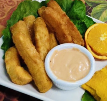 Order 7 Pieces Fried Yuca food online from Taste Of The Cribbean store, Albuquerque on bringmethat.com