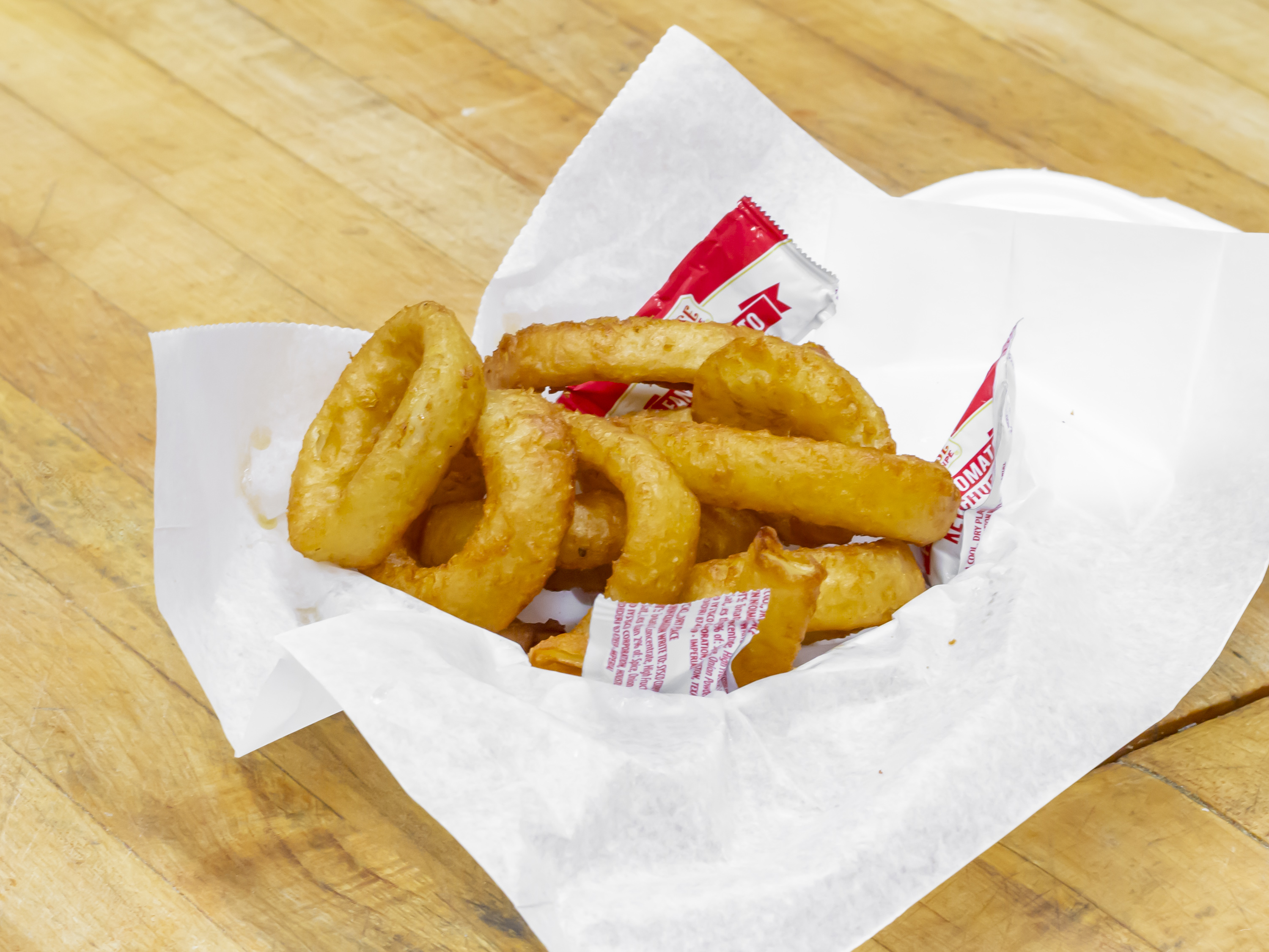 Order Onion Rings food online from Vito's Pizza store, Hampton on bringmethat.com