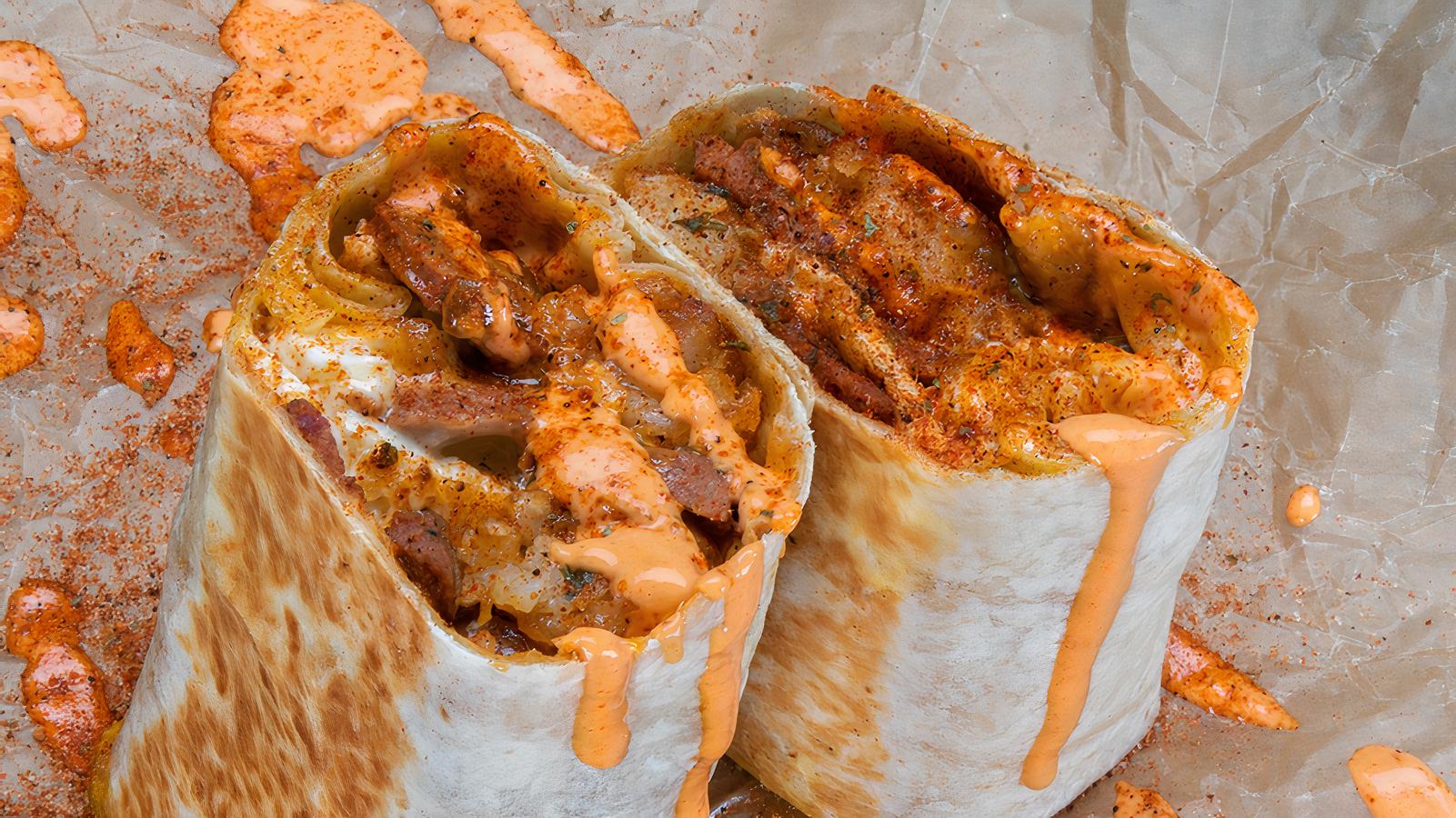 Order Cajun Burrito food online from Dog Haus store, Northridge on bringmethat.com