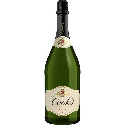 Order Cook's Brut Champagne (1.5 LTR) 11926 food online from Bevmo! store, Chino on bringmethat.com
