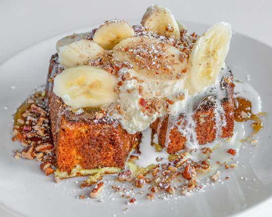 Order -Banana Foster French Toast- food online from Phoebe's Diner store, Austin on bringmethat.com