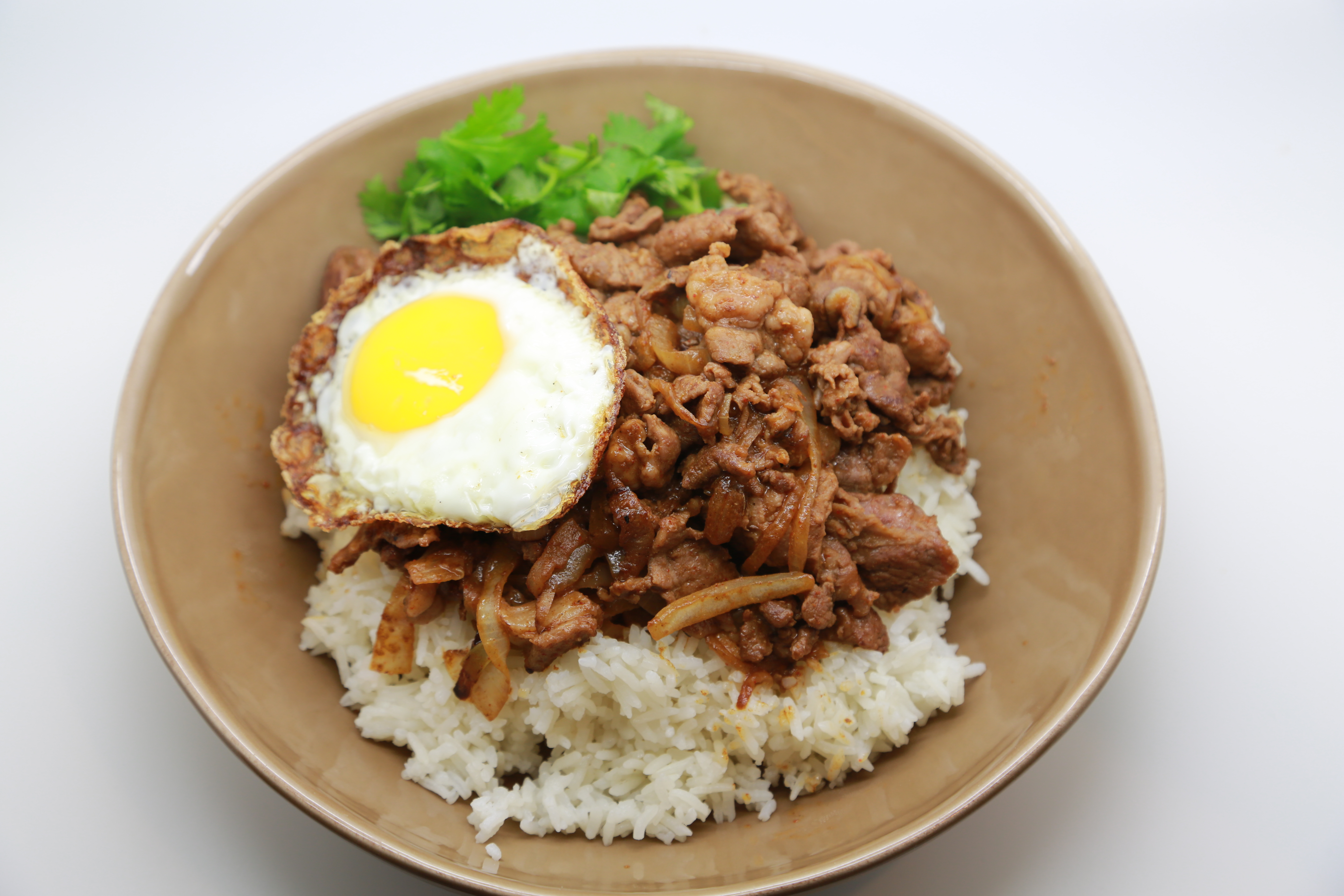 Order F07L. Cumin Lamb Meal 孜然羊肉飯 food online from Uncle Chen Primetime store, State College on bringmethat.com