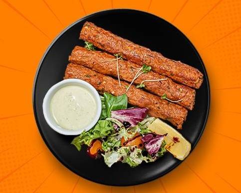 Order Chicken Shish Kebab food online from Mad Over Curry store, Alpharetta on bringmethat.com
