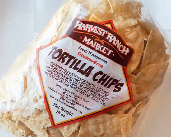 Order Homemade Tortilla Chips food online from Harvest Ranch Market & Deli store, Encinitas on bringmethat.com