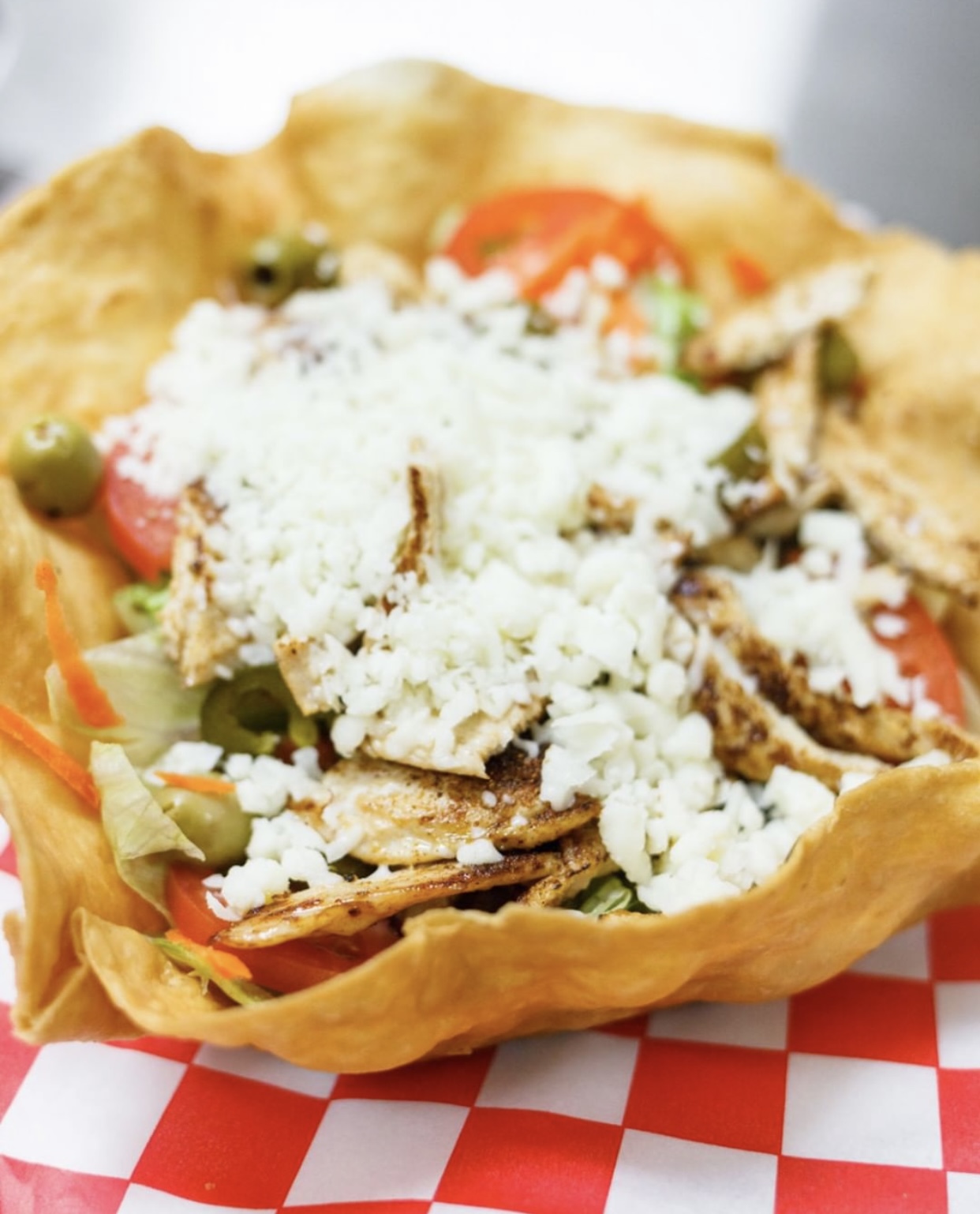Order Taco Salad food online from Todays Pizza store, Mount Joy on bringmethat.com