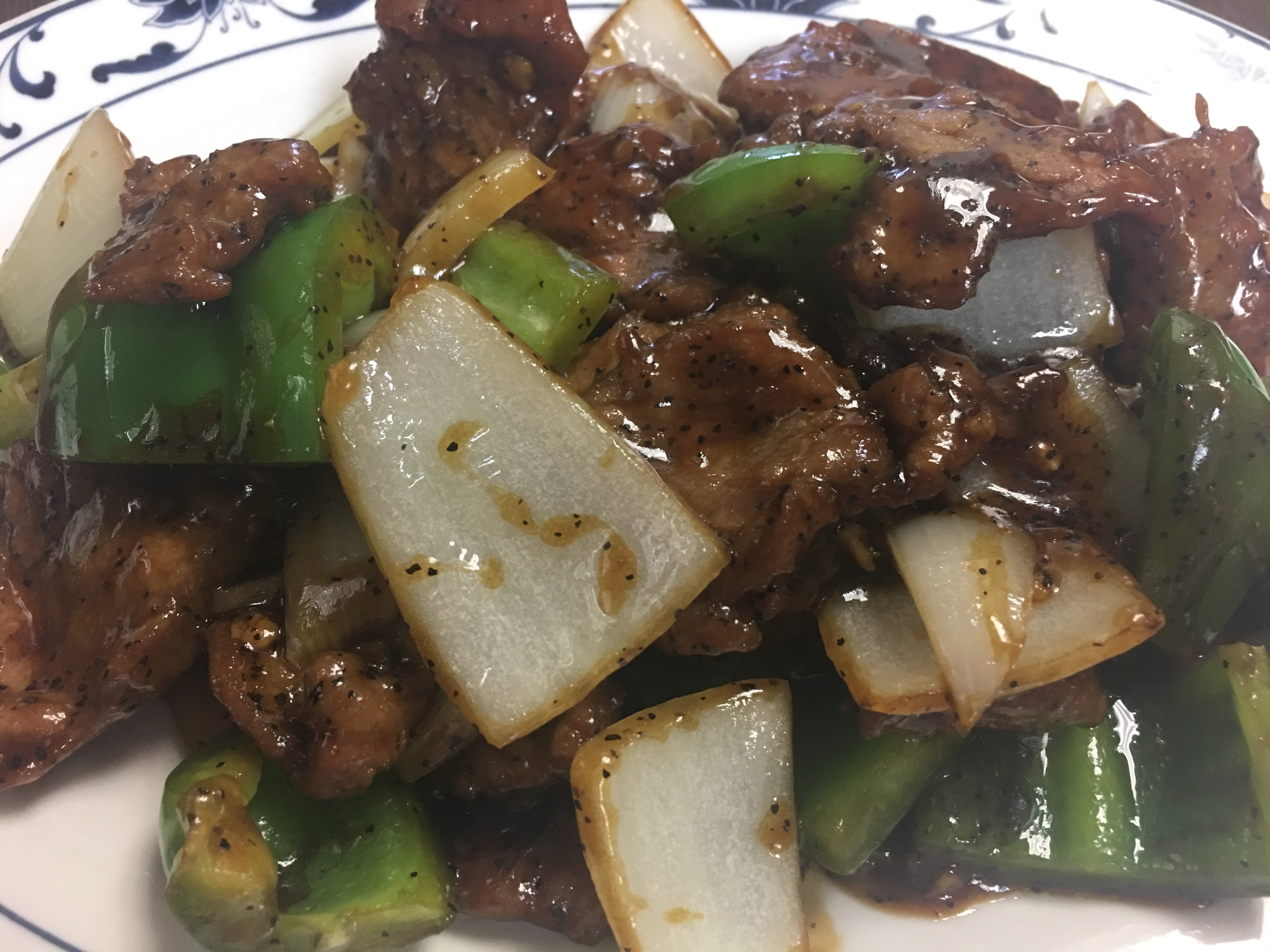 Order H3. Beef with Black Pepper food online from QQ Star China Cafe store, Friendswood on bringmethat.com