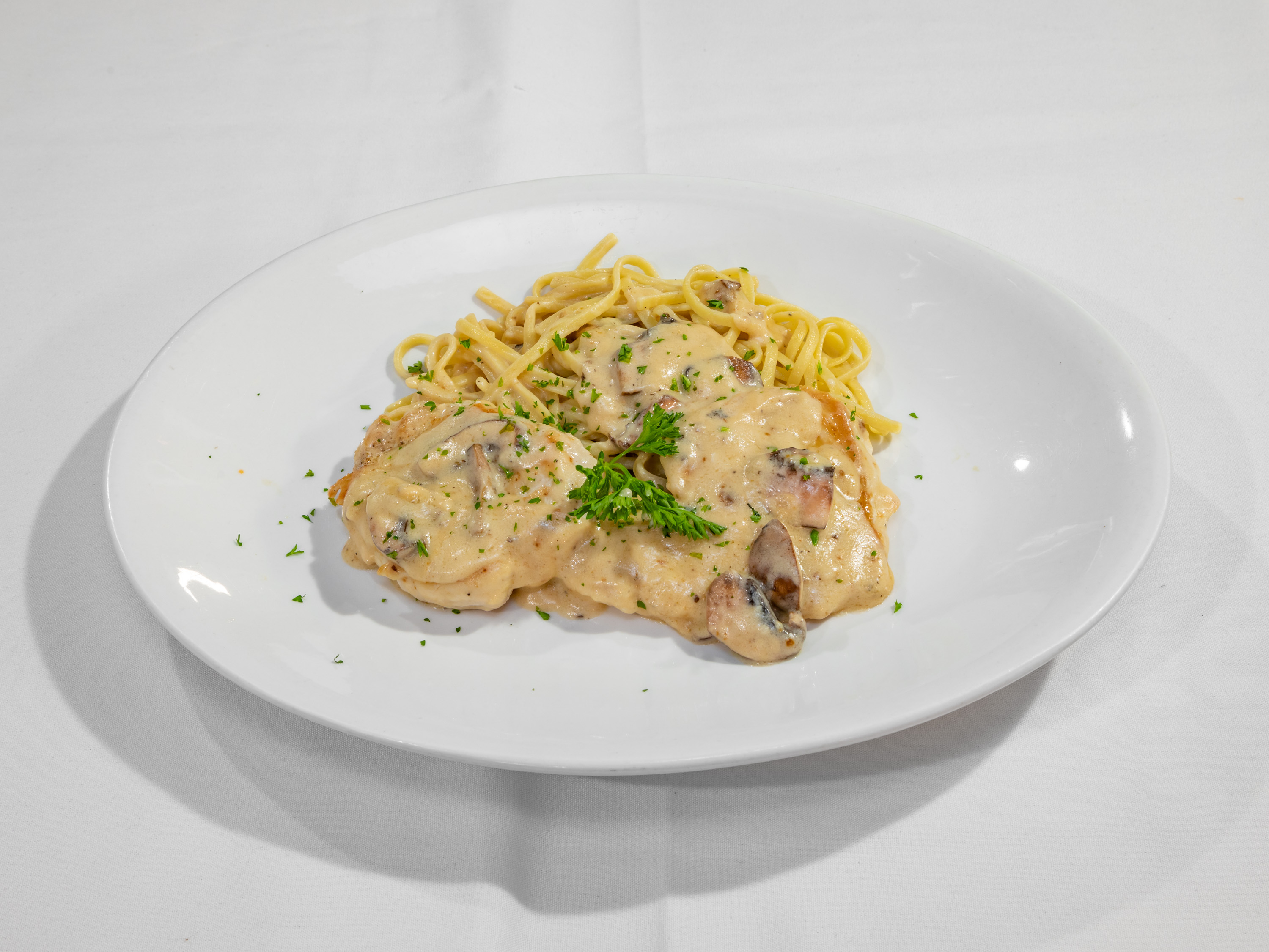 Order Monas Creamy Chicken Marsala food online from The Pasta Factory store, Avondale on bringmethat.com