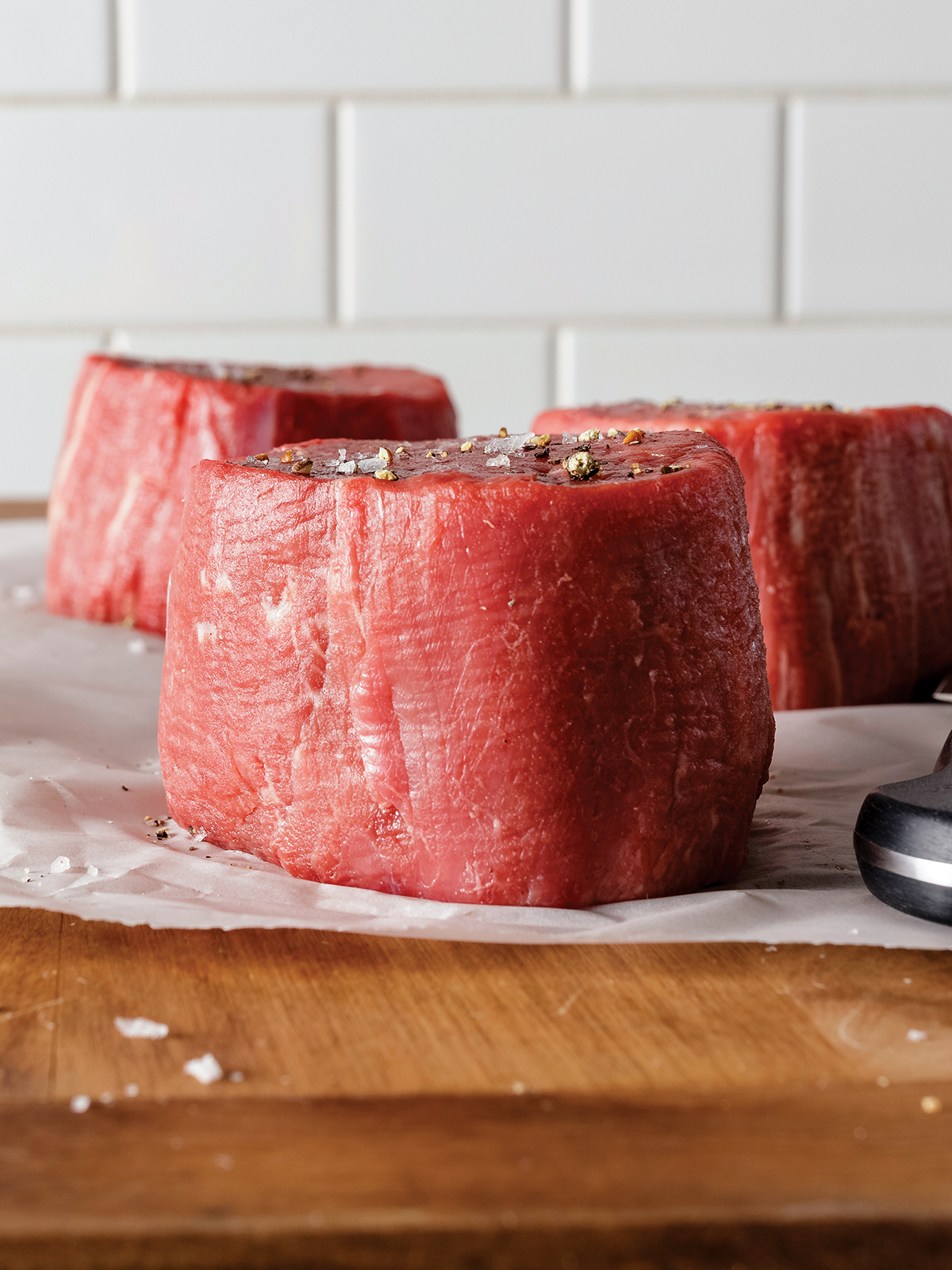 Order 4 Butcher's Cut Filet Mignons (5 oz.) food online from Omaha Steaks store, Orland Park on bringmethat.com