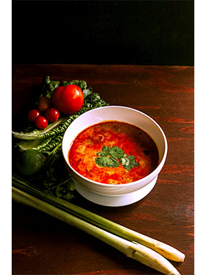 Order Tom Yum Soup food online from Yes Siam Thai Cafe And Bar store, Seattle on bringmethat.com
