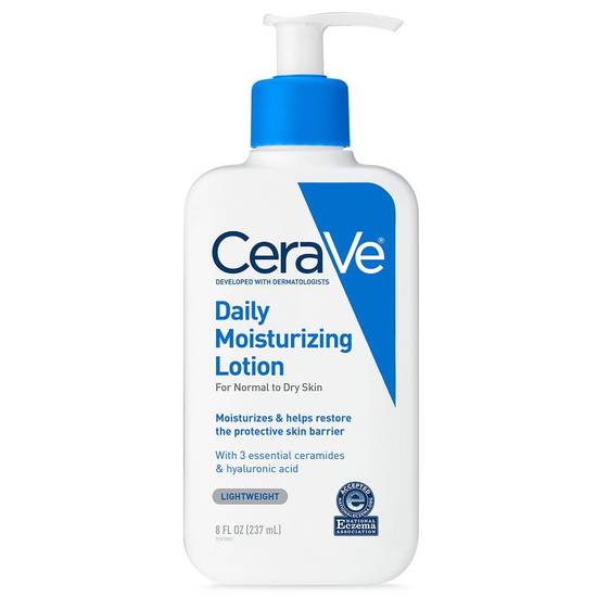Order CeraVe Daily Moisturizing Lotion For Normal to Dry Skin, 8 OZ food online from CVS store, FRANKFORT on bringmethat.com