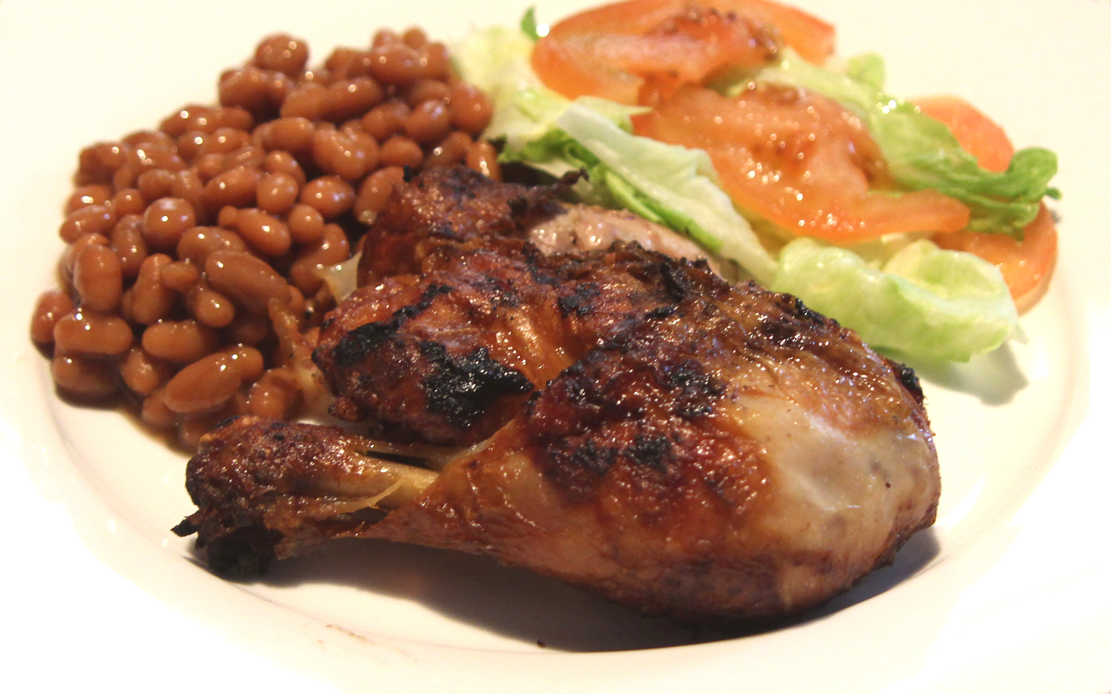 Order 1/4 Flame Grilled Chicken Meal food online from Ac Kitchen store, Los Angeles on bringmethat.com