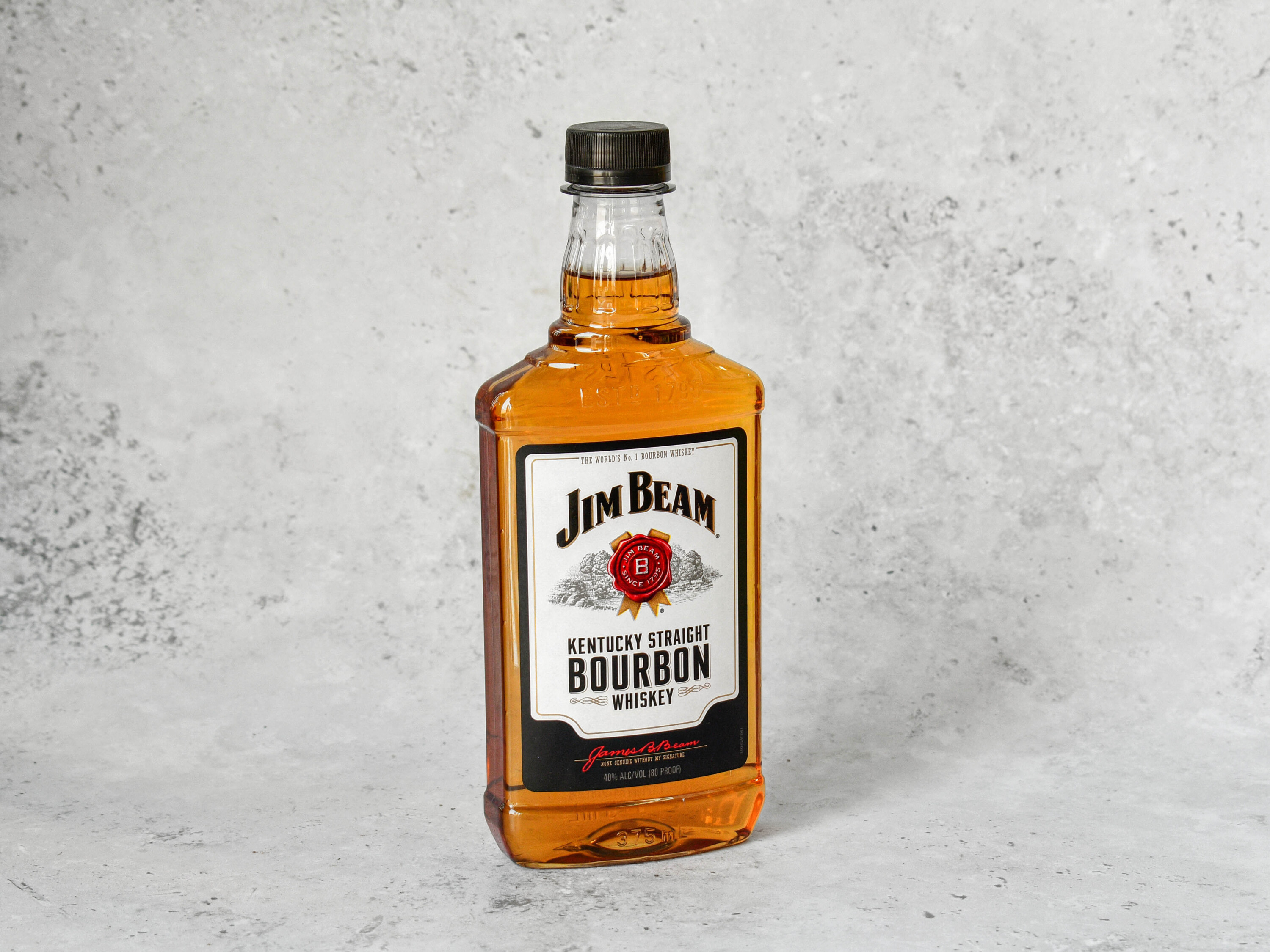Order Jim Beam Kentucky Straight, 375 ml. Whiskey  food online from 888 Liquor store, Rosemead on bringmethat.com