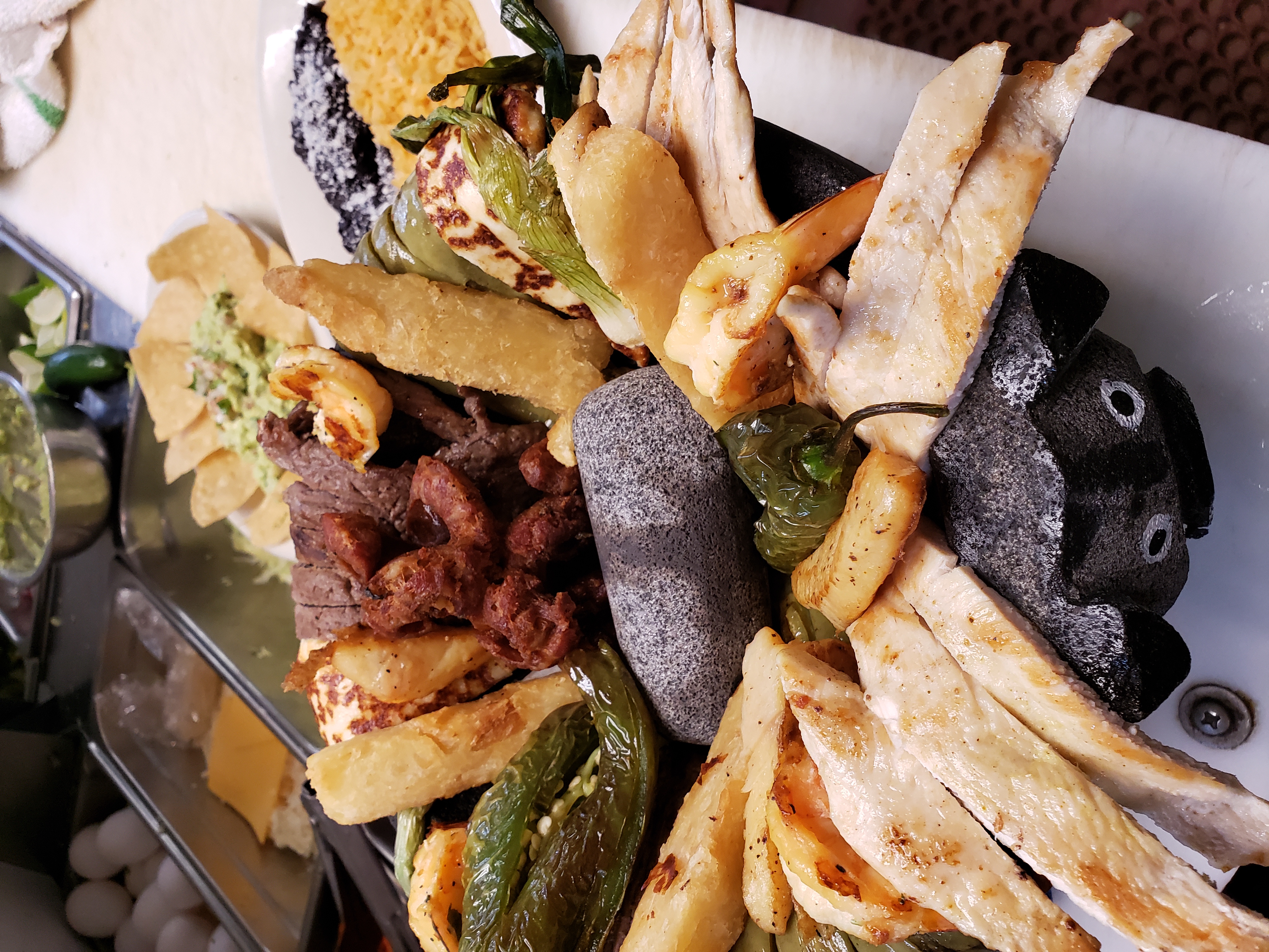 Order Macho Molcajete food online from Don Chile Mexican Grill-Southern Blvd store, Bronx on bringmethat.com