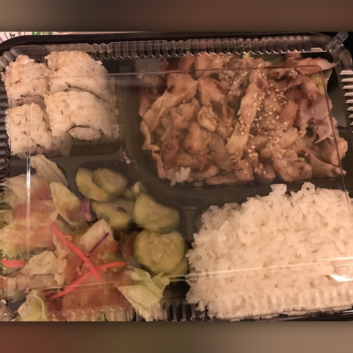 Order Chicken Teriyaki Combo food online from Roll Star Sushi store, Anaheim on bringmethat.com